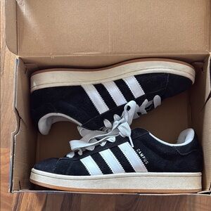 Adidas Campus Black and White Sneakers